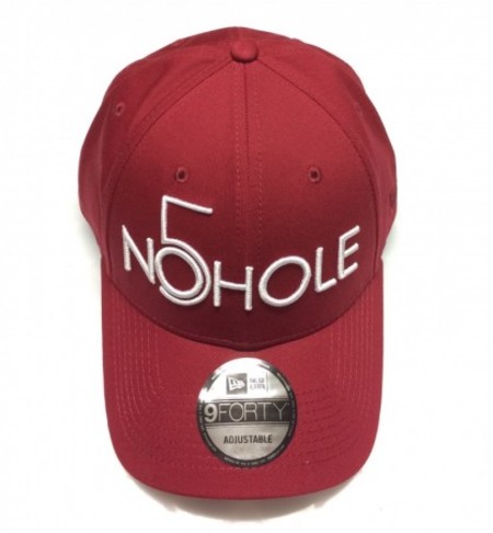 NO5HOLE NewEra 9FORTY キャップ　赤
