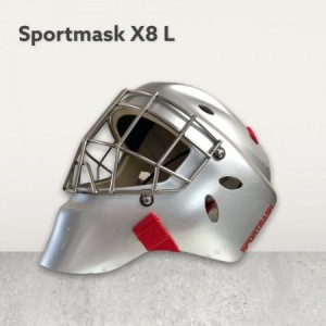 Sportmask X8 ゴーリーマスク L/シルバー